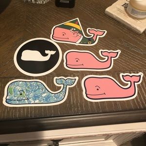Vineyard Vines Stickers - Set of 5